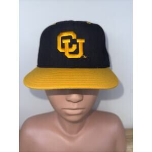 Vintage Colorado CU New Era Wool Pro Model Size 7 1/8 Hat Football Buffaloes